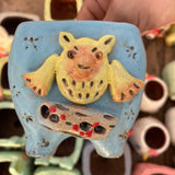 Hand made animal pots free shipping