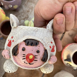 Hand made animal pots free shipping