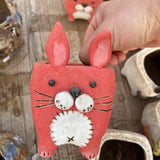 Hand made animal pots free shipping